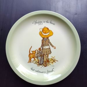 Vintage Holly Hobbie 10 inch collector plate